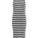 KOGBELFAST LIFE STRIPE SL MIDI DRES