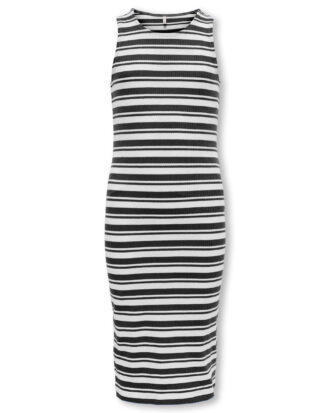 KOGBELFAST LIFE STRIPE SL MIDI DRES