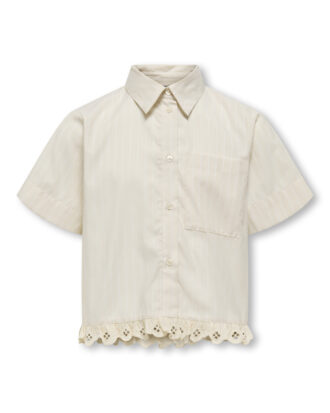 KOGIRISA SS EMBRIODERY SHIRT WVN
