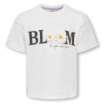KMGPETAL SS LOOSE PRINTED TEE JRS