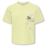 KMGPETAL SS LOOSE PRINTED TEE JRS