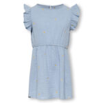 KMGTHYRA SL EMB FRILL DRESS WVN