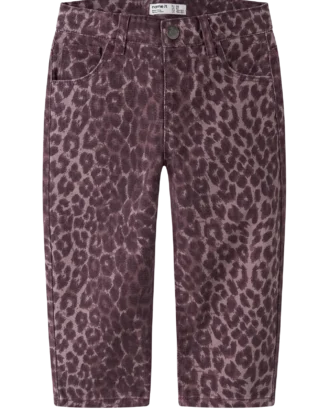 NMFBELLA MOM LEO TWILL PANT 4002-TD