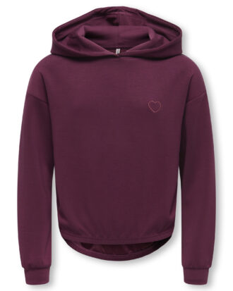 KOGADA-COOPER HEART L/S HOOD FR SWT