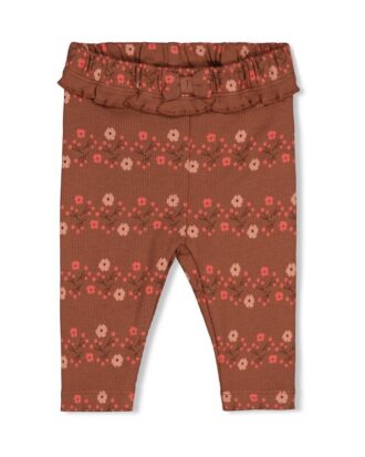 Legging rib AOP - Forest Garden