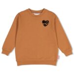 Sweater met backprint relaxed fit -