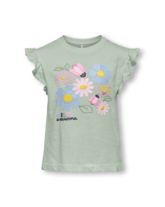 KMGRUTH LIFE SL FRILL LOOSE TEE JRS