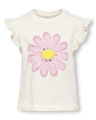 KMGRUTH LIFE SL FRILL LOOSE TEE JRS