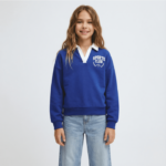 Kids TAAR LS Polo Navy