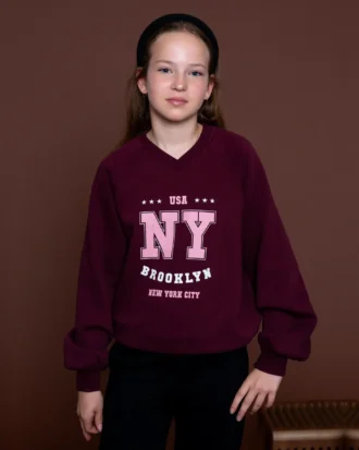 burgundy pink