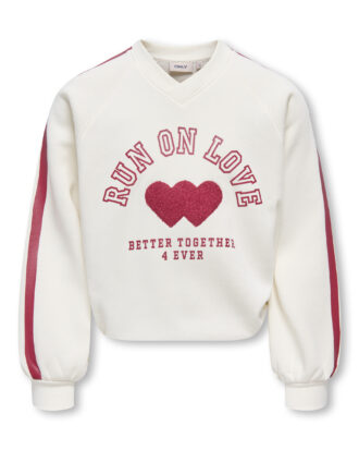KOGCOLETTA L/S V-NECK PRINT SWT