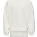 KOGSWANNA LS CREW SATEEN LACE BRU E
