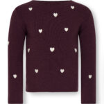 KMGHEARTS L/S PULLOVER KNT