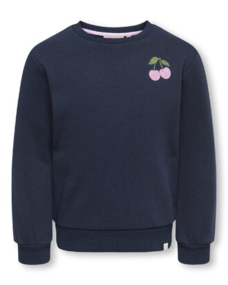 KMGTHILDA LS REG O-NECK BRU SWT