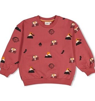 Sweater AOP oversized - Mountain to