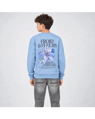 Kids FROY SW Backprint Grey Bl