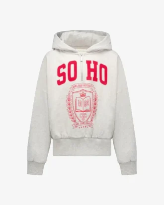 Kids LIZRA SW Hood Grey Melee