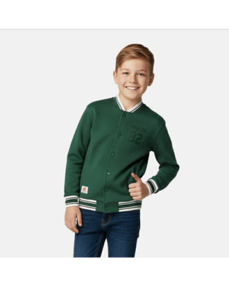 Kids VOLPE Bomber Vest Sea Gre