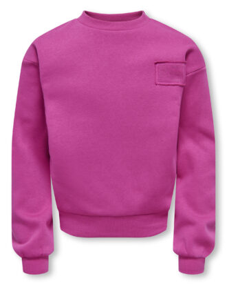 KOGANNIE LS O-NECK RUFFLE SWT