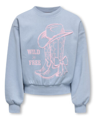 KOGFLORINE LS O-NECK PRINTED SWT