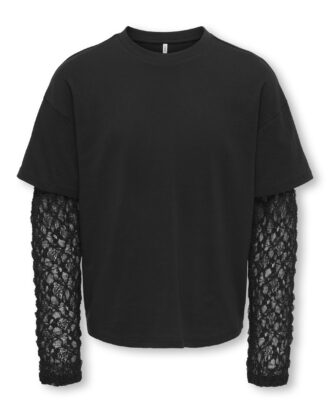 KOGLIA L/S LACE SLEEVE TEE JRS