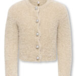 KMGPIUMO GLITTER LS CARDIGAN KNT