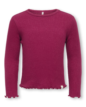 KMGTRINNY L/S PARTY ONECK TOP JRS
